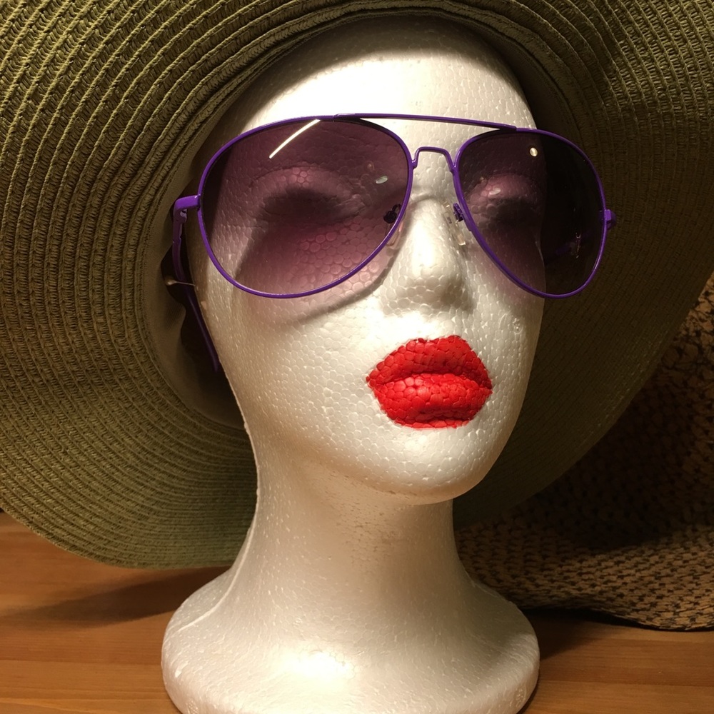 Purple sunglasses. Brand new!